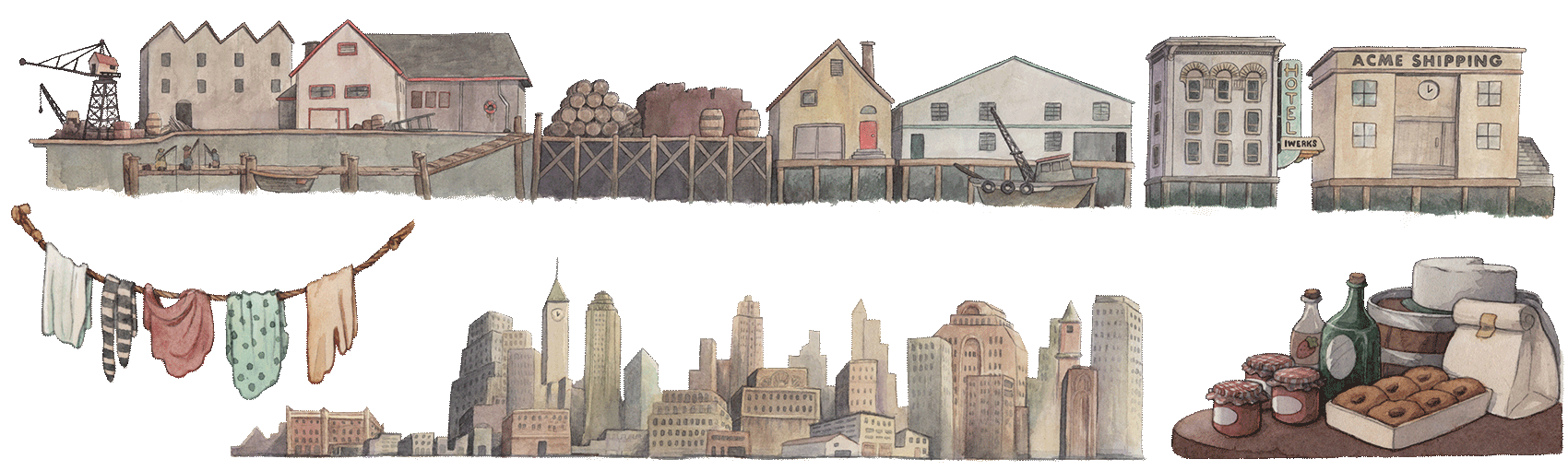 individual game assets from the video game Cuphead